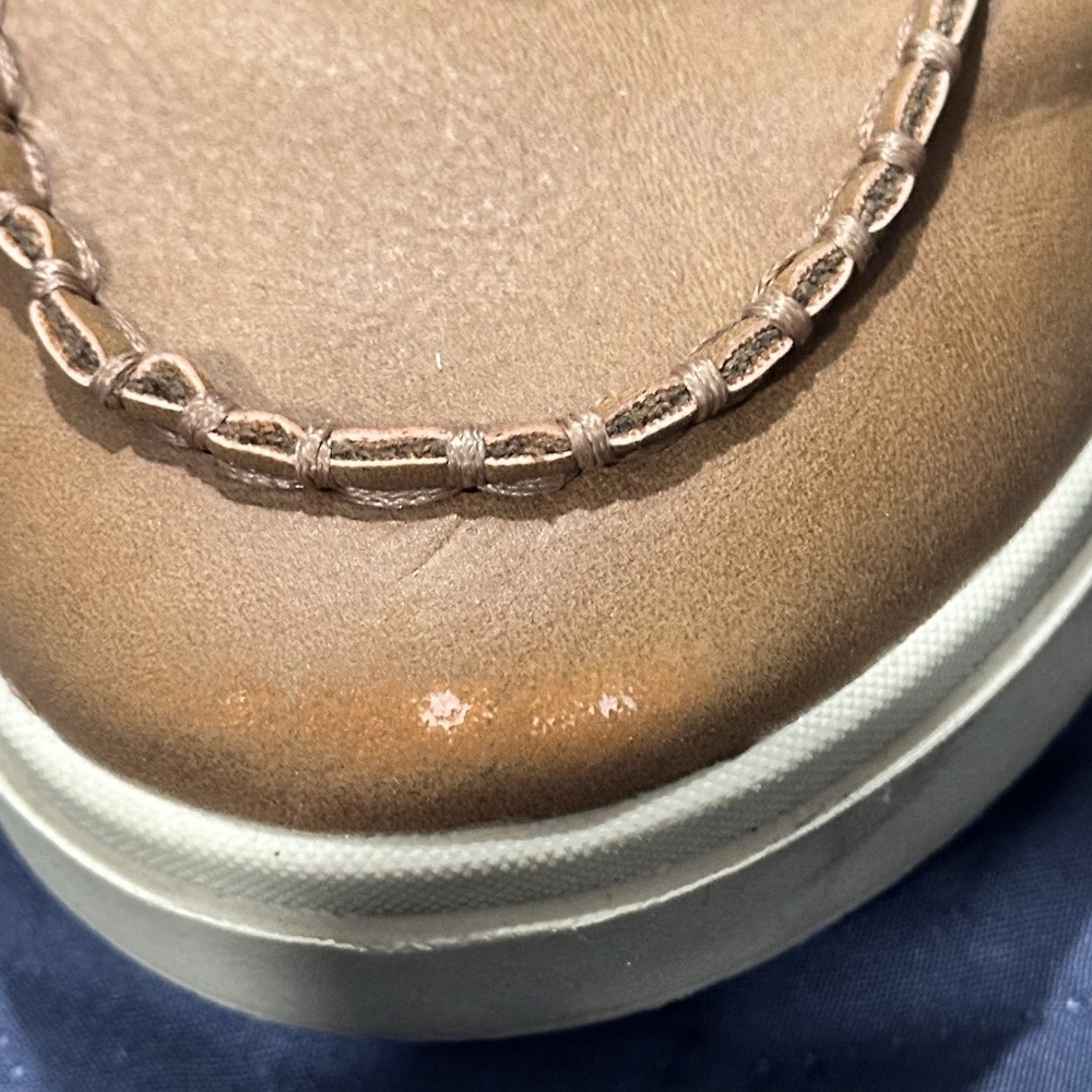 Brown Tan Boots Lace Up combat boots fall size 6 womens leather autumn - Picture 3 of 14